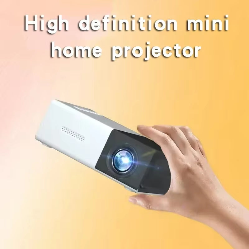 Mini Proyector HD YG300, Proyector Portátil Para Cine En Casa, Películas Al Aire Libre, Teléfono Móvil, LED, USB, Proyector De M