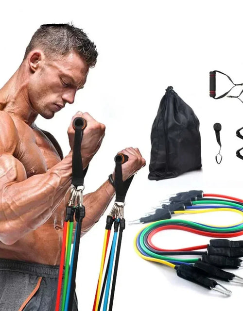 Load image into Gallery viewer, New Pull Rope Workout Bands Resistance Bands Latex Tubes Pedal Excerciser Crossfit Fitness Bodybuilding Elastic Bands Fit
