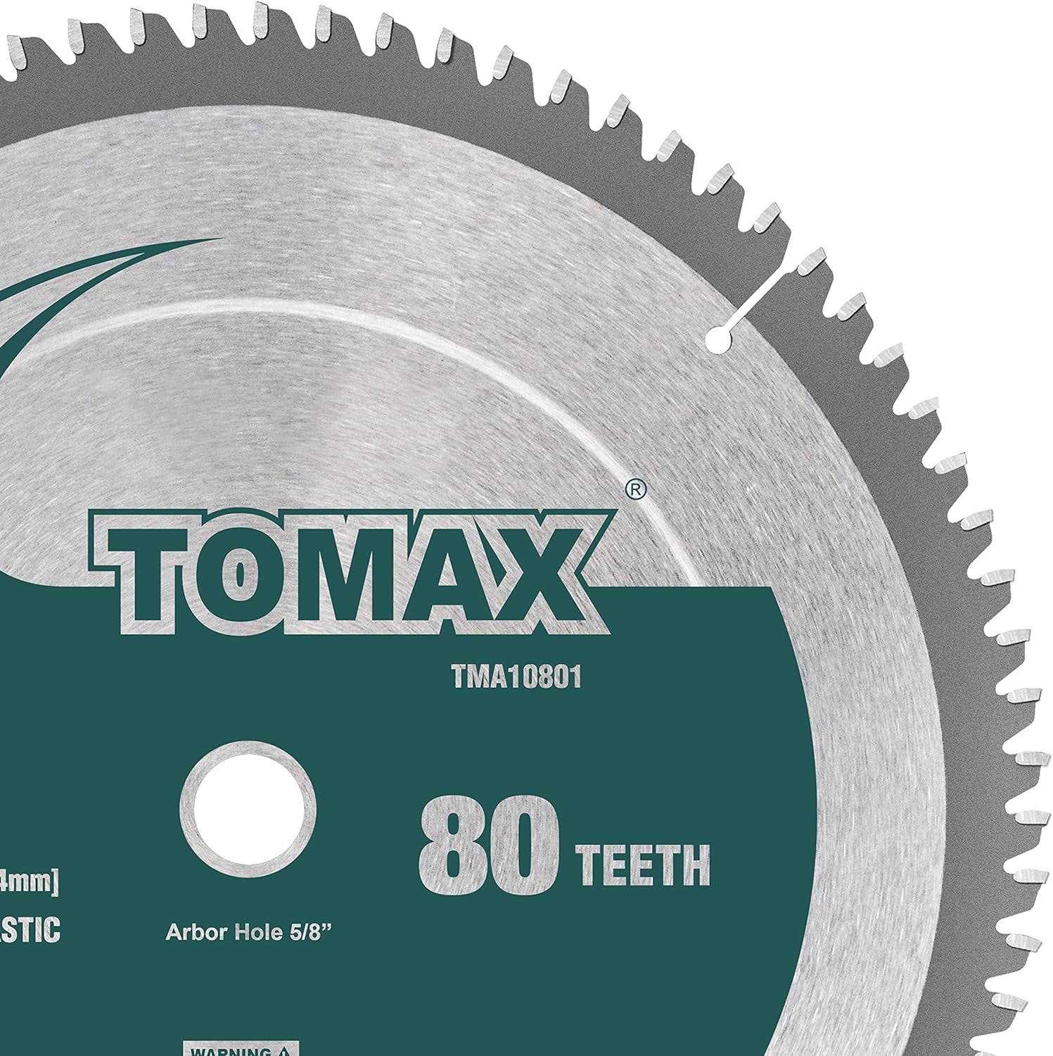 10-Inch 80 Tooth TCG Aluminum and Non-Ferrous Metal Saw Blade with 5/8-Inch Arbor