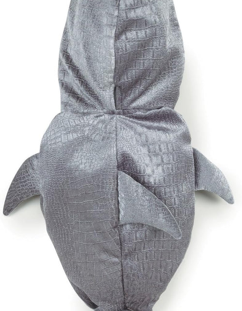 Load image into Gallery viewer, Gray Shark Costume for Dogs, Extra Small Size – Fits Small Breed Dogs up to 8” in Length, Machine Washable, Red
