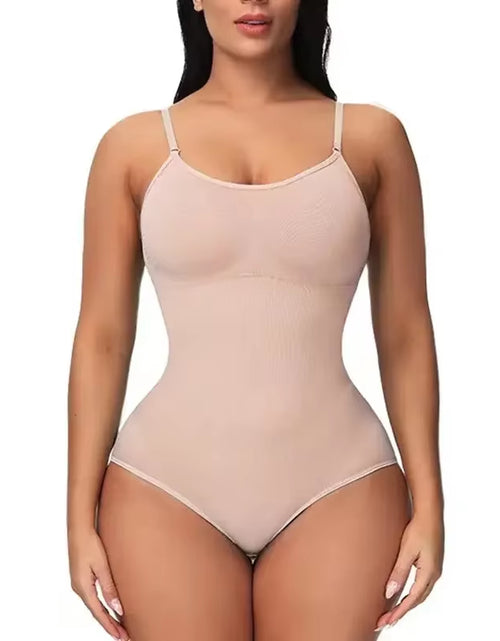 Load image into Gallery viewer, 1 Piece Solid Seamless Shaping Shapewear Bodysuit, Tummy Control Butt Lifting Slimmer Body Shaper, Women&#39;S Underwear &amp; Shapewear
