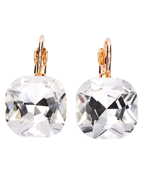 Load image into Gallery viewer, Square Shiny Pendant Earrings Multicolor Wild Earrings Elegant Simple Wedding Earrings Women Girls Jewelry
