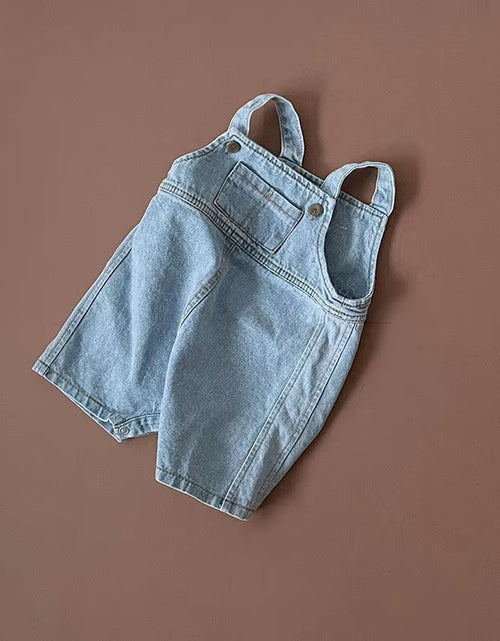 Load image into Gallery viewer, 2023 New Baby Overalls Toddler Girls Denim Jumpsuits Denim Clothes
