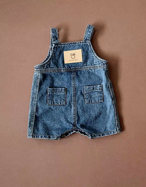 Load image into Gallery viewer, 2023 New Baby Overalls Toddler Girls Denim Jumpsuits Denim Clothes
